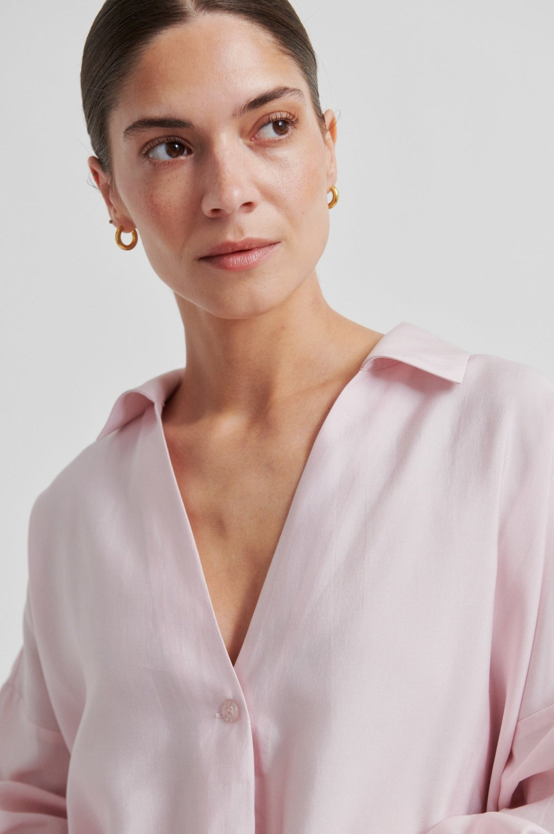 Timeline Blouse Pale Lilac | Skjorter og bluser | Smuk