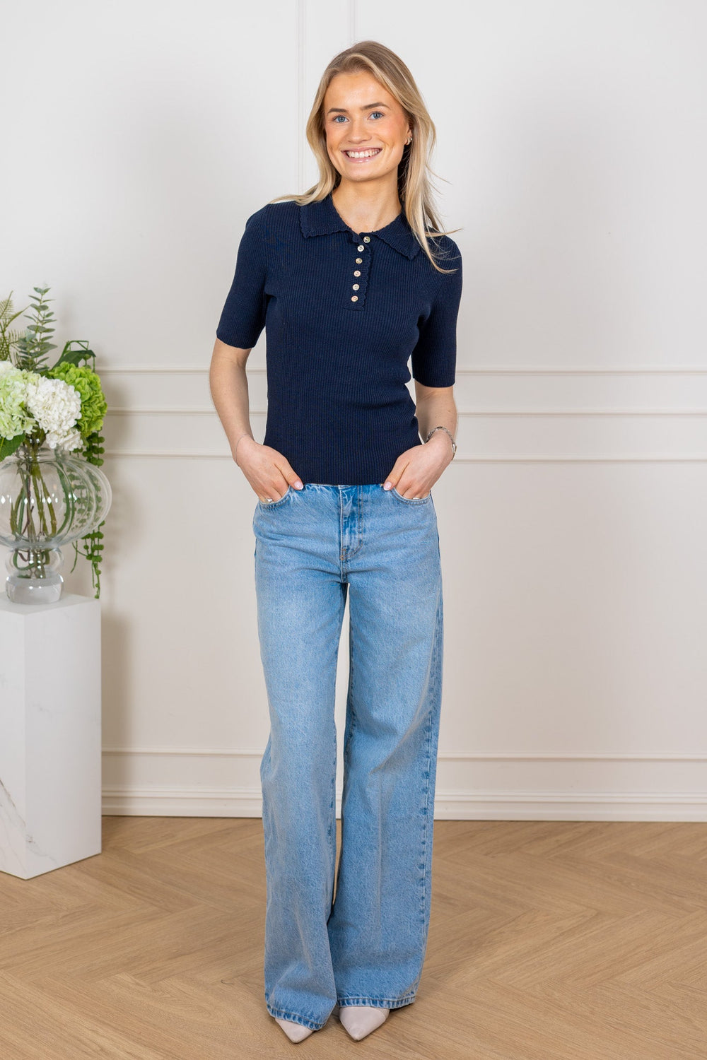 Tina Tee Marine | Topper | Smuk