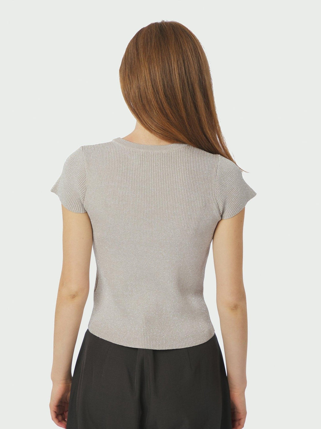 Tirra Glitter Top Sand | Topper | Smuk