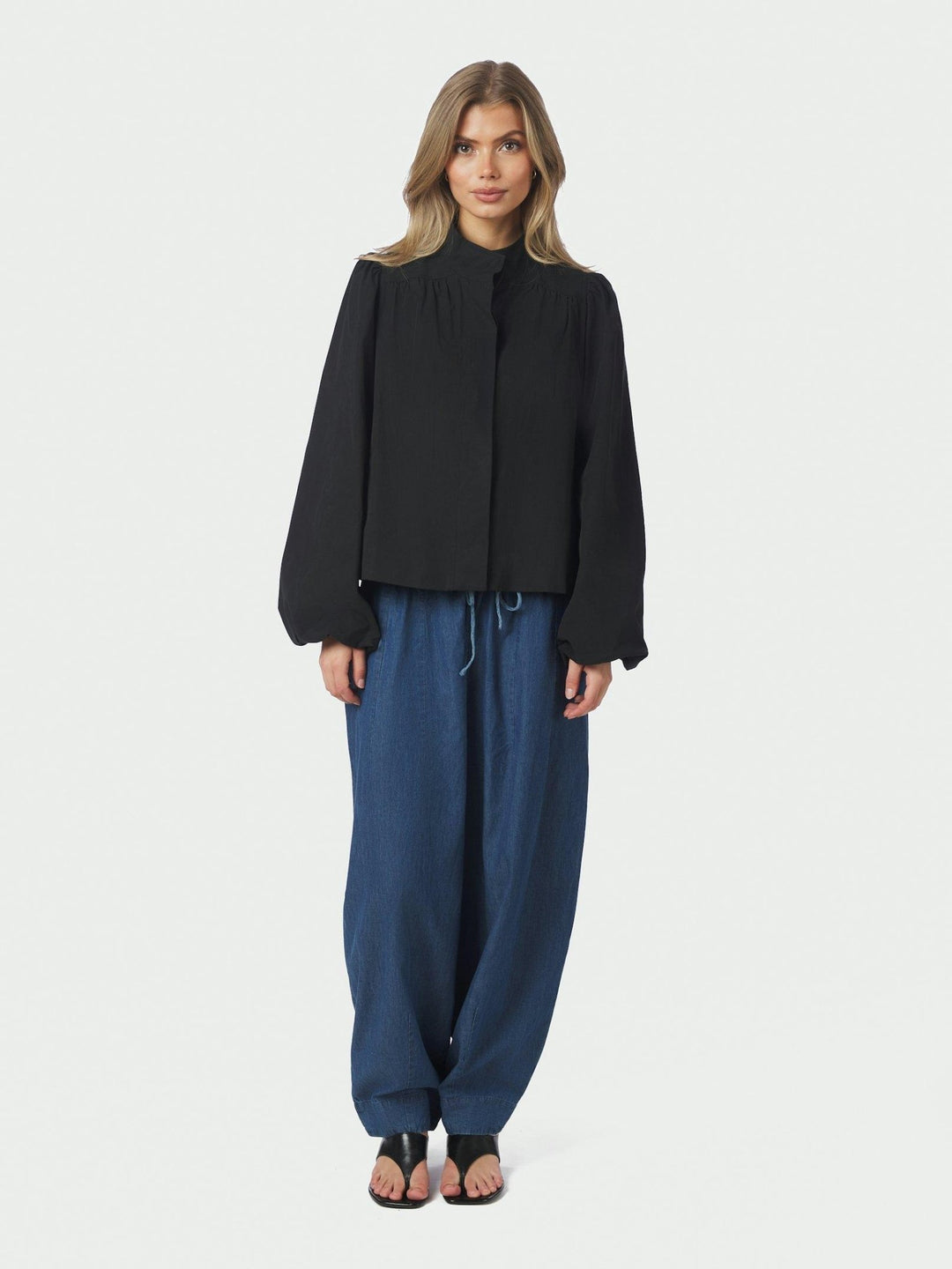 Tirsa Twill Jacket Black | Yttertøy | Smuk