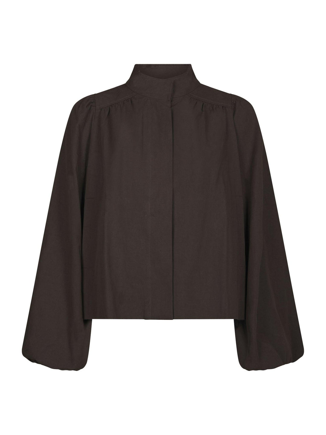 Tirsa Twill Jacket Dark Brown | Yttertøy | Smuk