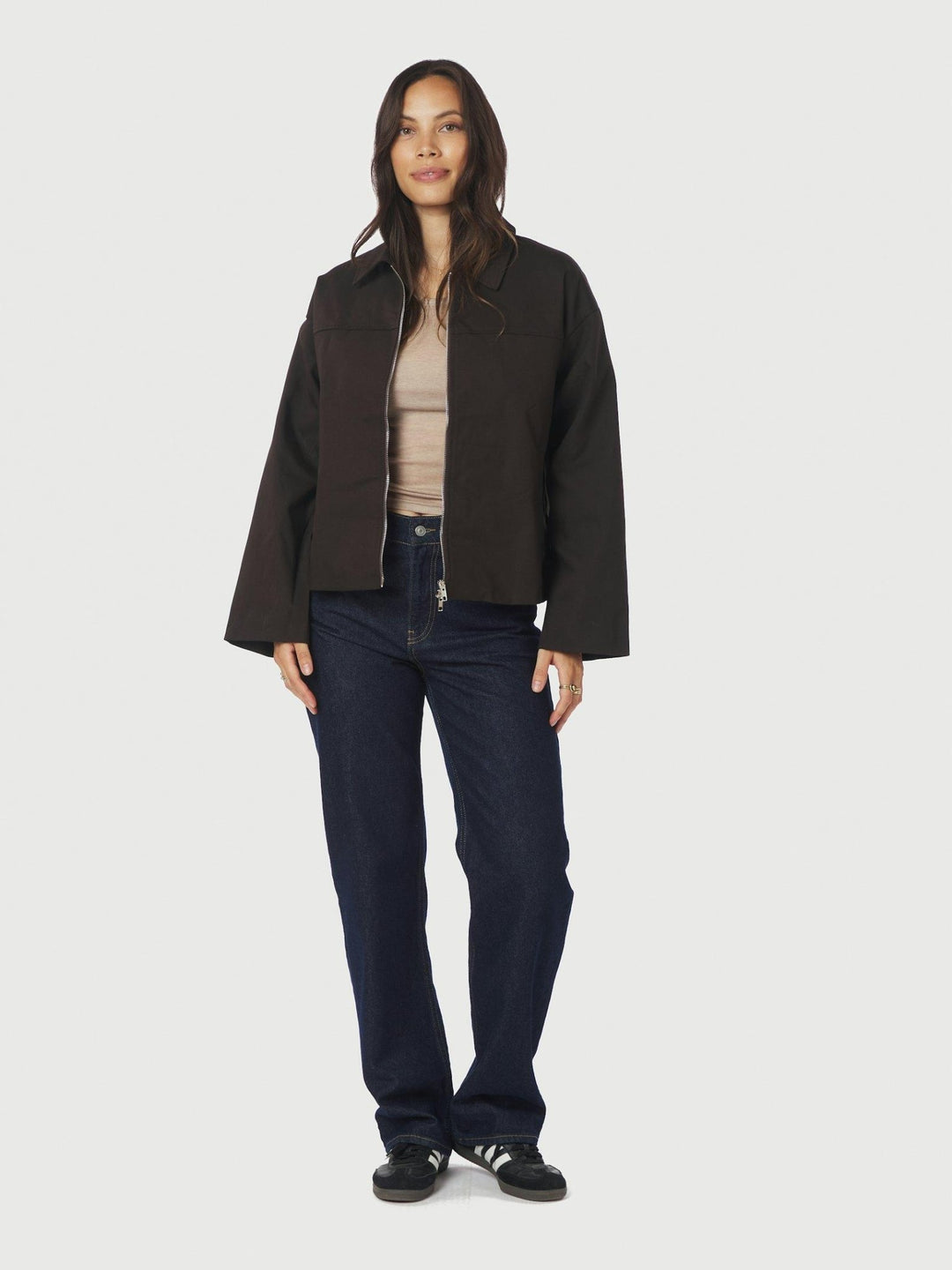 Titan Jacket Dark Brown | Yttertøy | Smuk