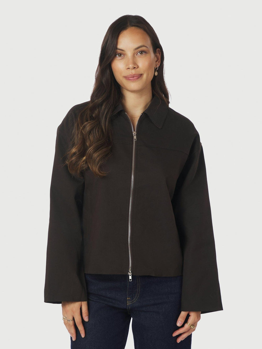 Titan Jacket Dark Brown | Yttertøy | Smuk