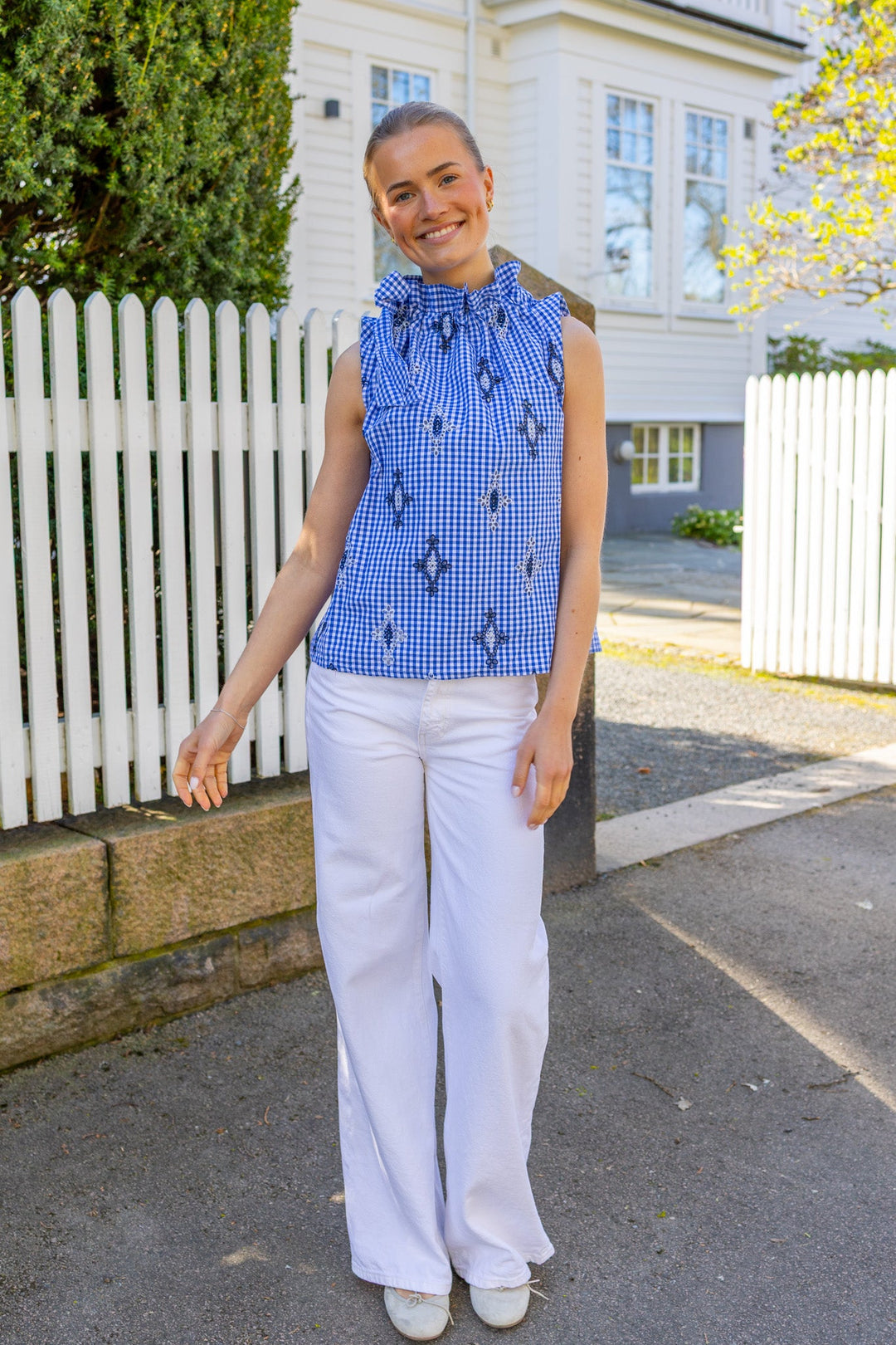 Toma Sl Top Star White W. Beaucoup Blue | Topper | Smuk