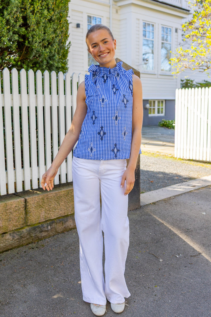 Toma Sl Top Star White W. Beaucoup Blue | Topper | Smuk