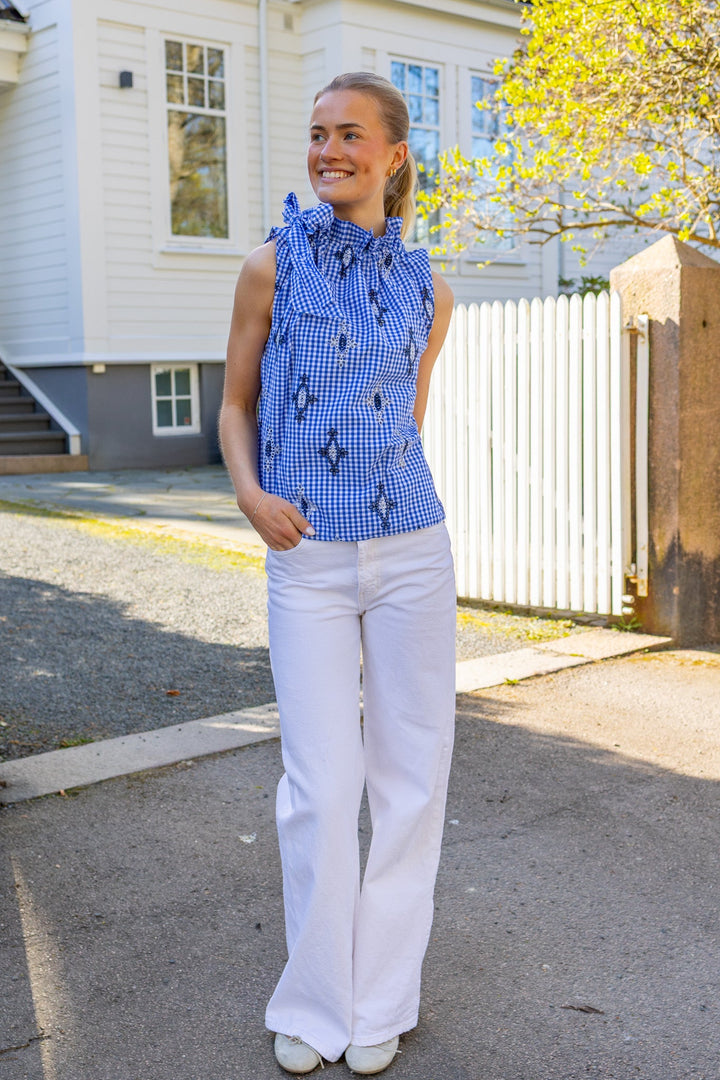 Toma Sl Top Star White W. Beaucoup Blue | Topper | Smuk