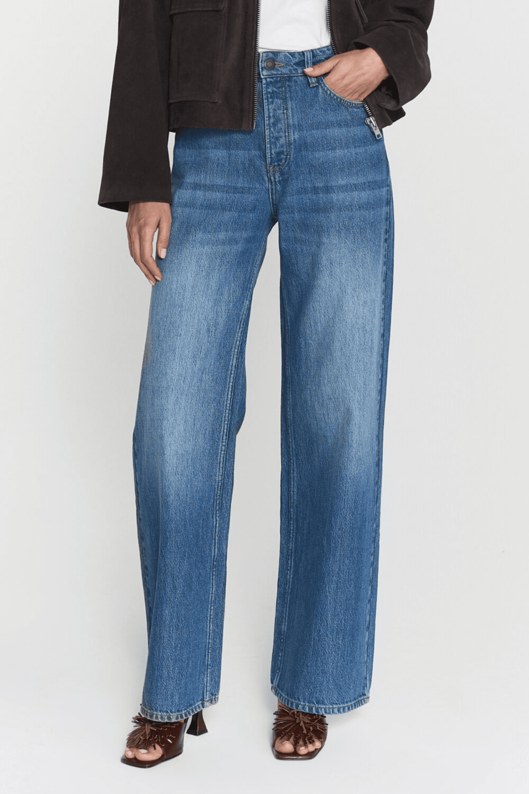 Tori Rigid Jeans Dk Blue Wash | Bukser | Smuk