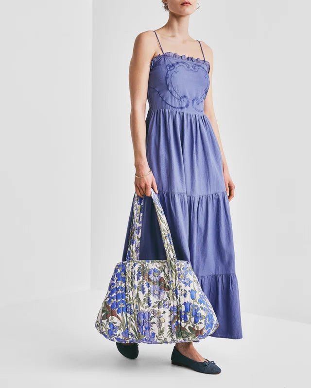 Tote Bag Large Blue Garden | Accessories | Smuk