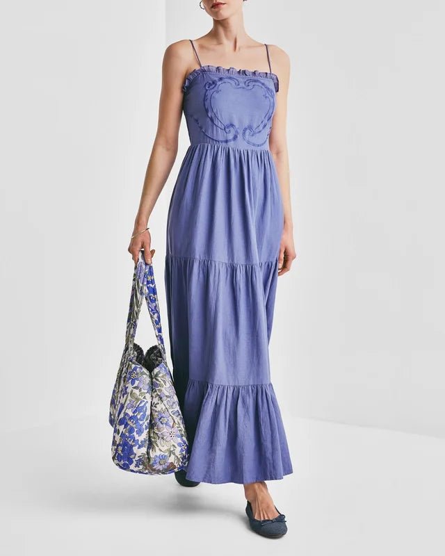 Tote Bag Large Blue Garden | Accessories | Smuk