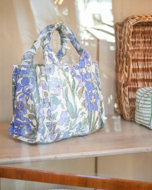 Tote Bag Small Blue Garden | Accessories | Smuk - Dameklær på nett