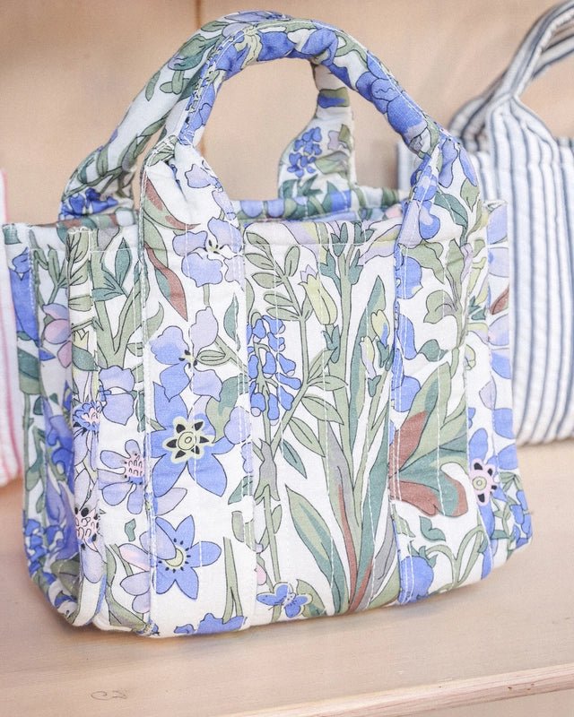 Tote Bag Small Blue Garden | Accessories | Smuk - Dameklær på nett