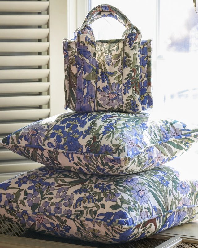Tote Bag Small Blue Garden | Accessories | Smuk - Dameklær på nett