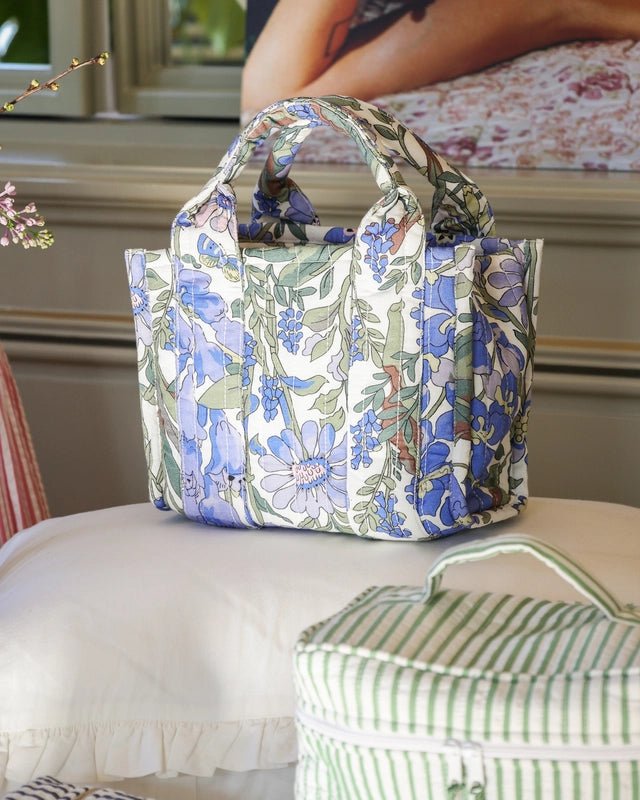 Tote Bag Small Blue Garden | Accessories | Smuk - Dameklær på nett