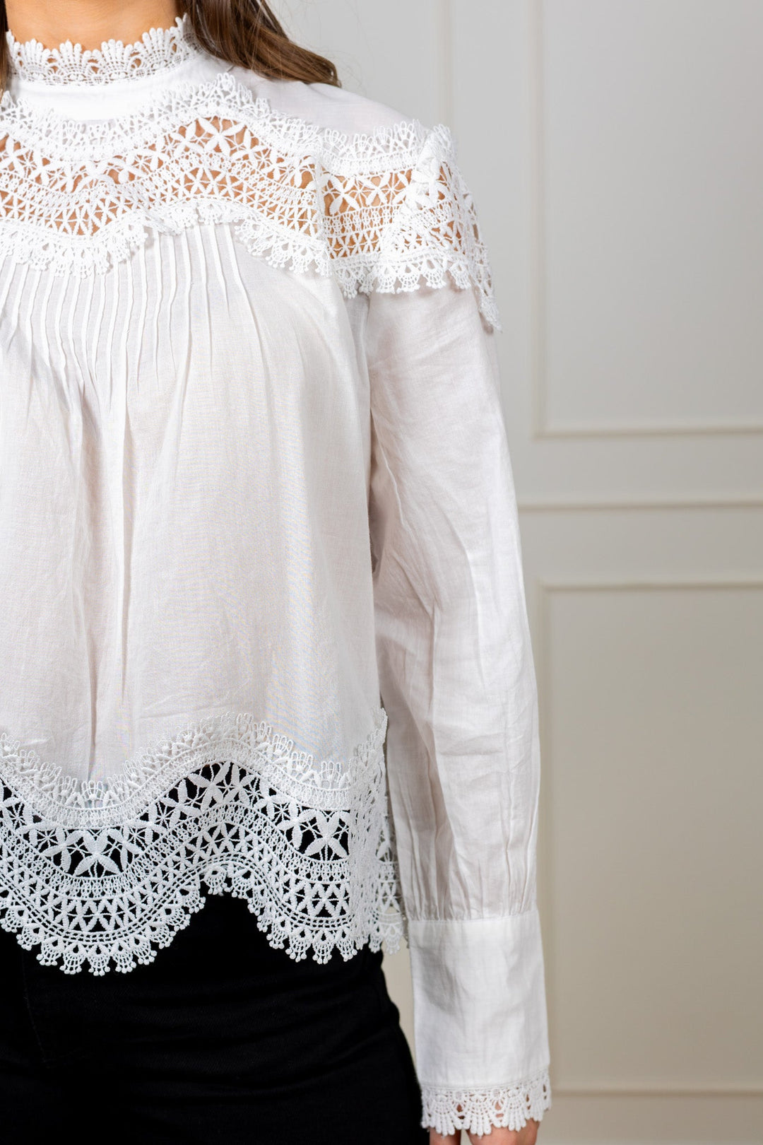 Tria Blouse Tofu | Skjorter og bluser | Smuk