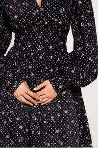 Tripti Dress Polka Bloom