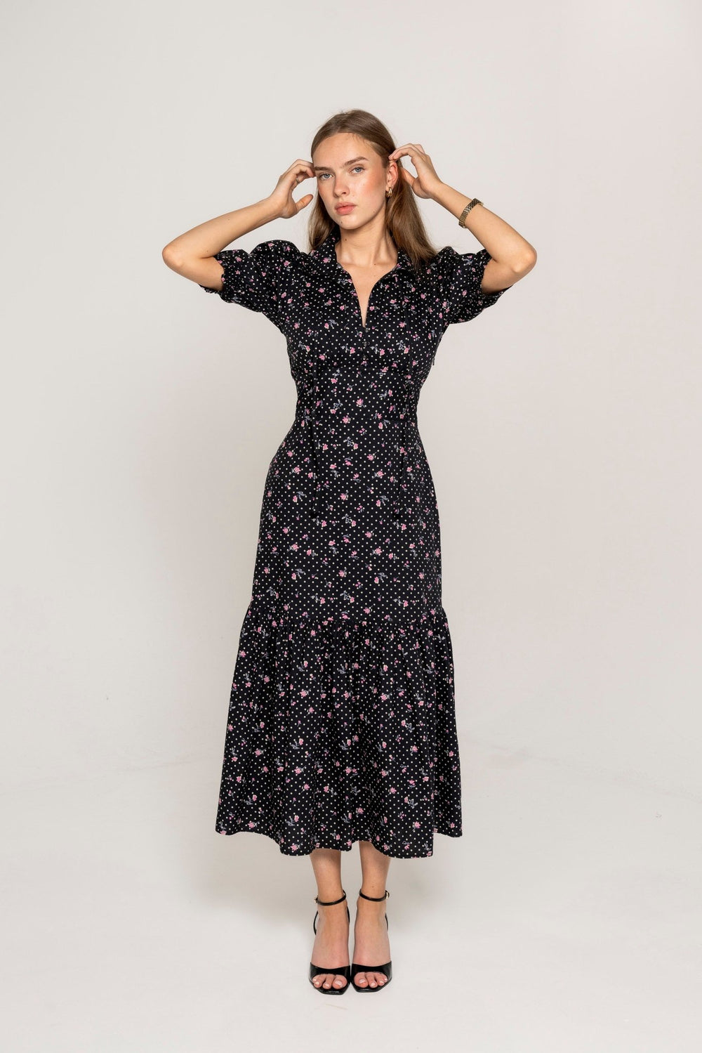 Tripti Dress Polka Bloom | Kjoler | Smuk