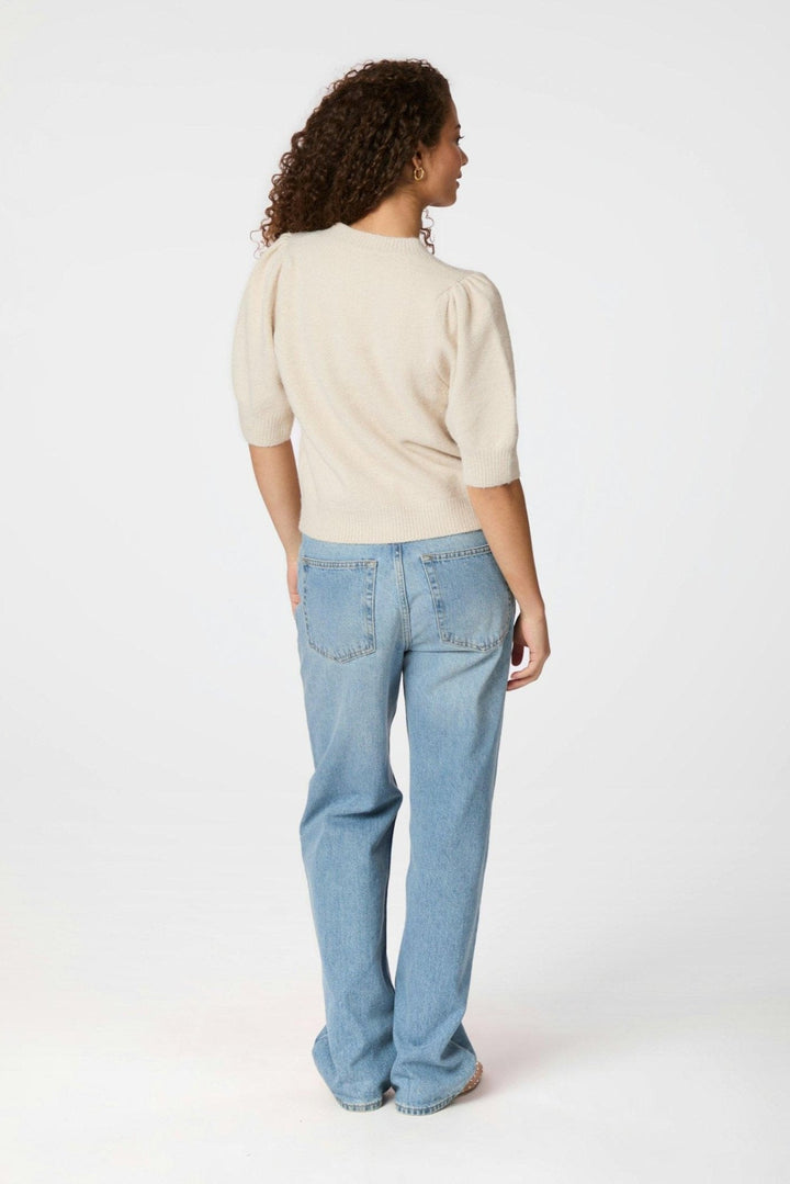 Trudy Deco Knit Cardigan Ivory | Genser | Smuk - Dameklær på nett