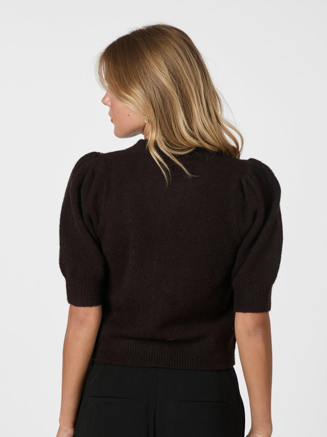 Trudy Knit Cardigan Dark Brown | Genser | Smuk - Dameklær på nett