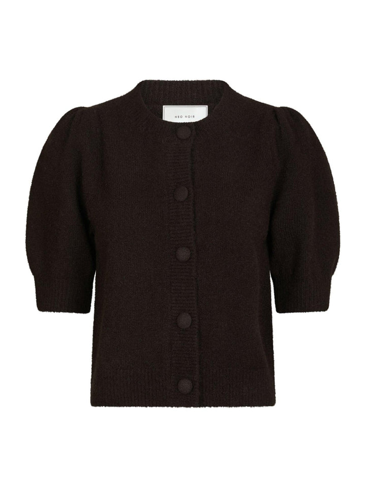 Trudy Knit Cardigan Dark Brown | Genser | Smuk - Dameklær på nett