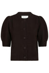 Trudy Knit Cardigan Dark Brown