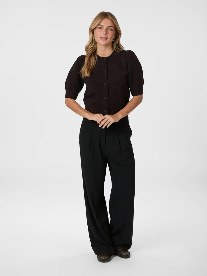 Trudy Knit Cardigan Dark Brown | Genser | Smuk - Dameklær på nett