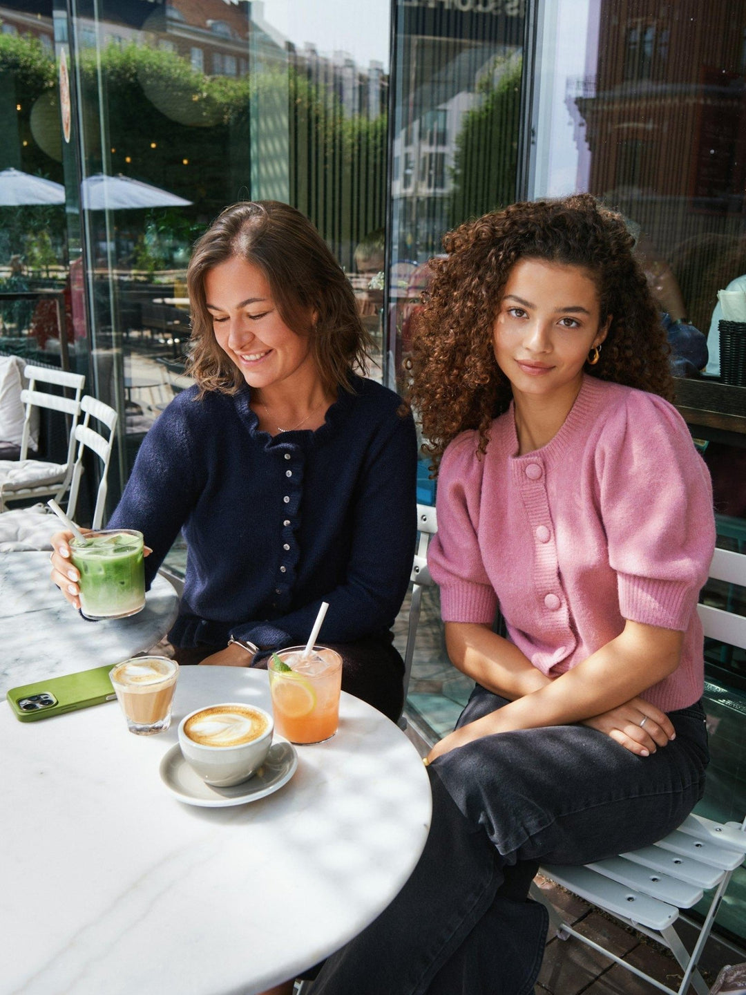 Trudy Knit Cardigan Rose | Genser | Smuk - Dameklær på nett