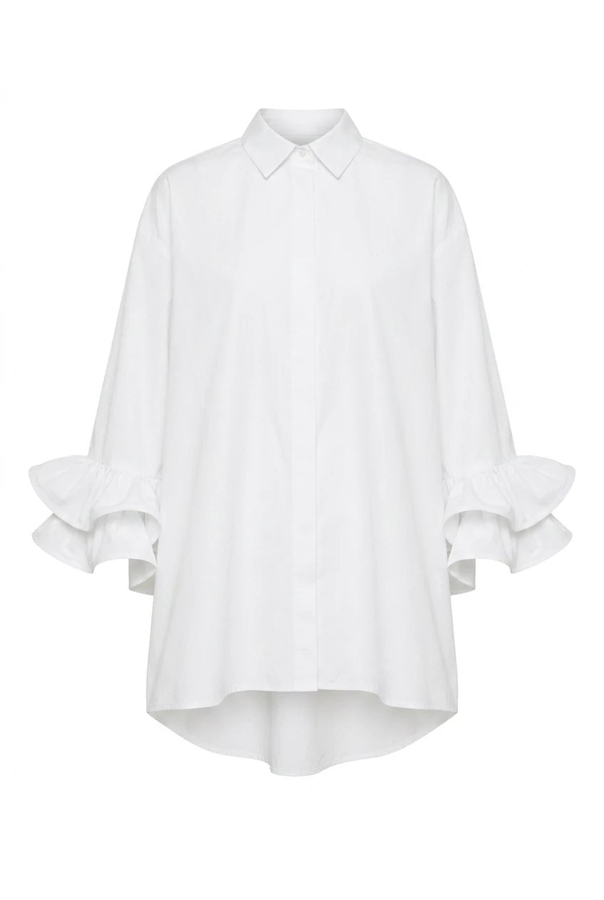 Trumpet Shirt White | Skjorter og bluser | Smuk