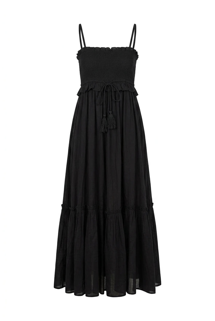 Twisted Strap Dress Black | Kjoler | Smuk