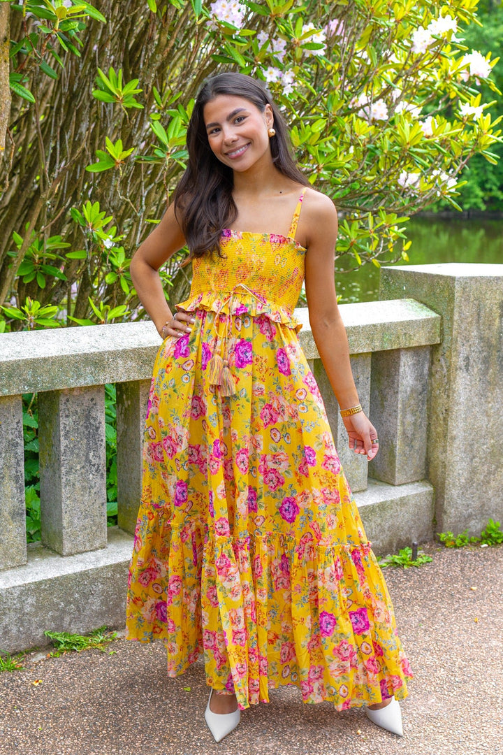 Twisted Strap Dress Daylight Blossom | Kjoler | Smuk
