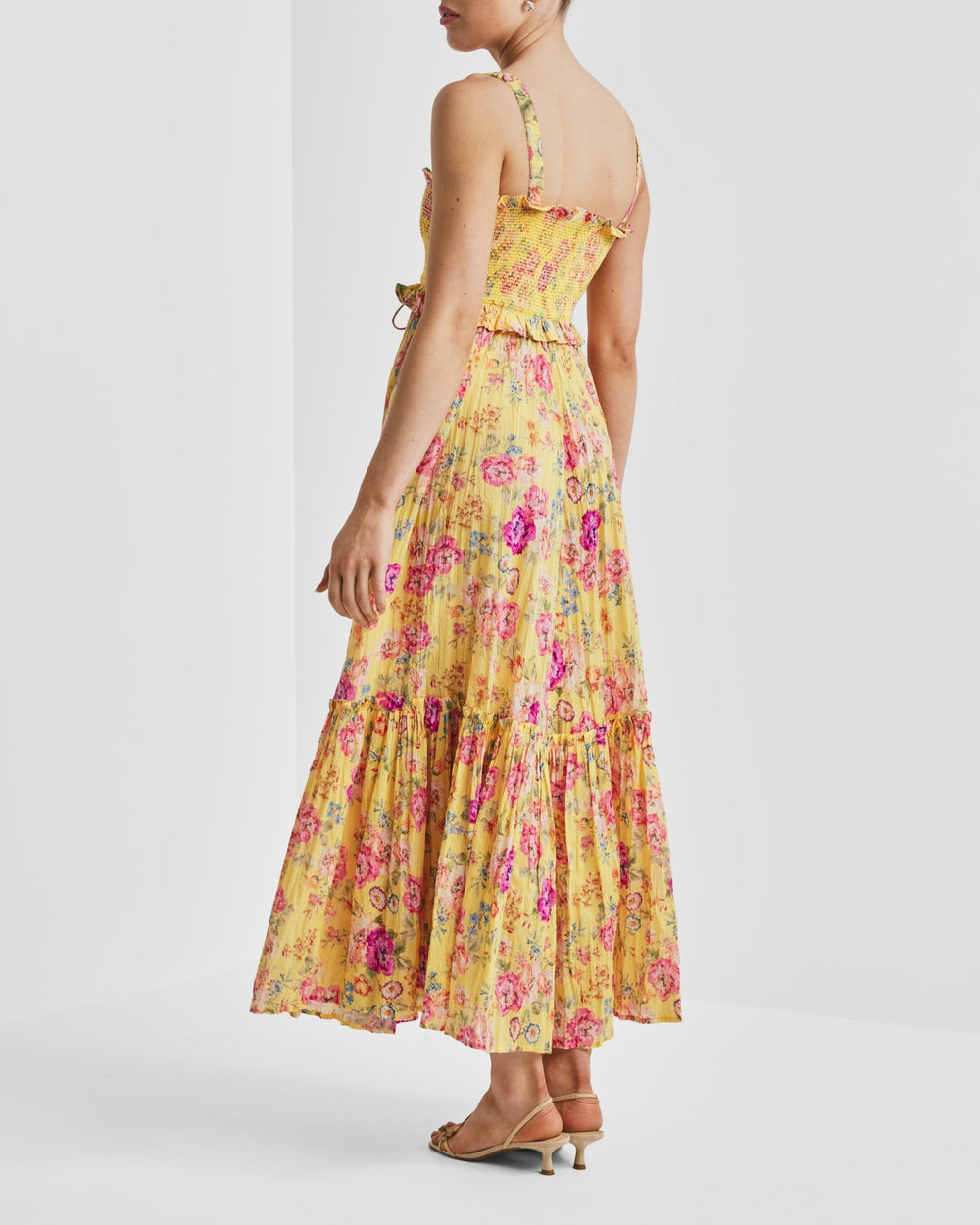 Twisted Strap Dress Daylight Blossom | Kjoler | Smuk