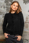 Ulla Mohair Cardigan Black