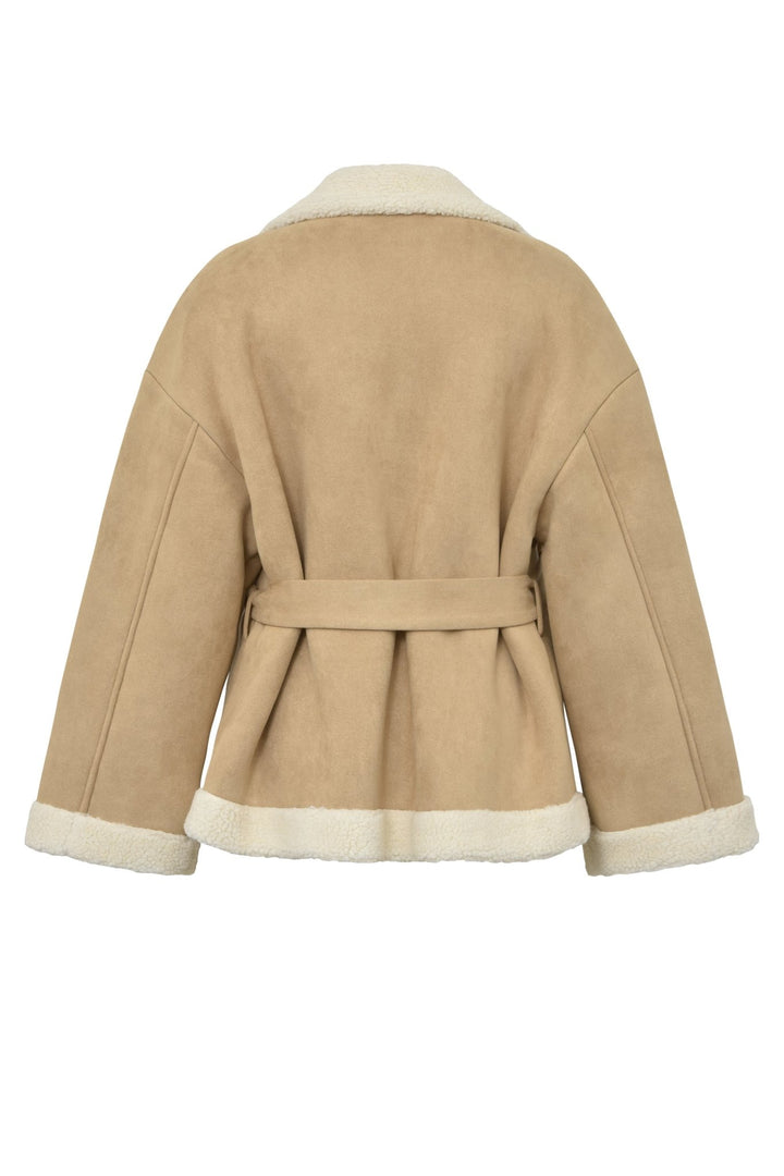 Uria Short Jacket Camel | Yttertøy | Smuk - Dameklær på nett