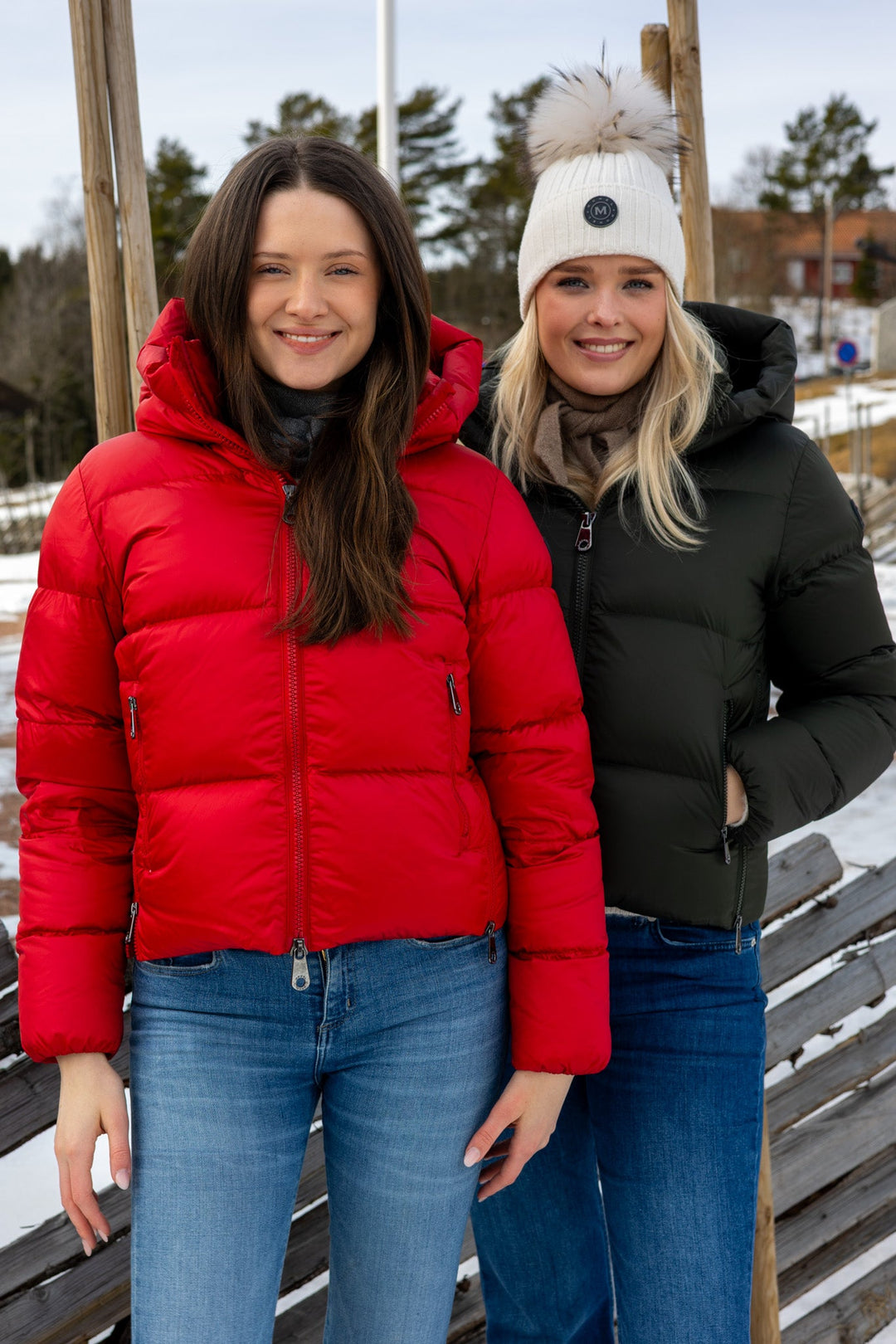 Val Cenis Short Bright Red | Yttertøy | Smuk - Dameklær på nett