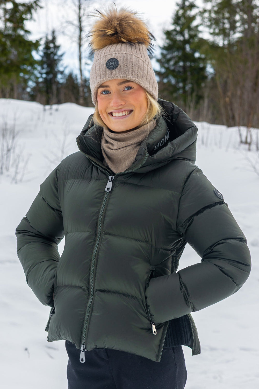 Val Cenis Short Jacket Dark Green | Yttertøy | Smuk