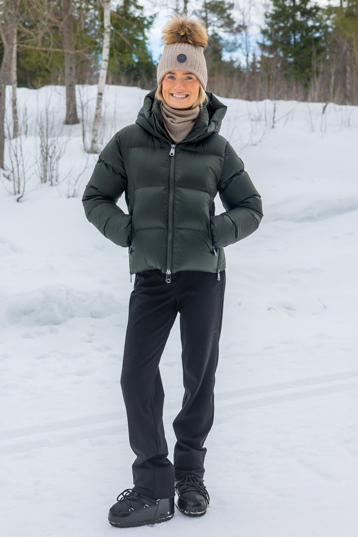 Val Cenis Short Jacket Dark Green | Yttertøy | Smuk