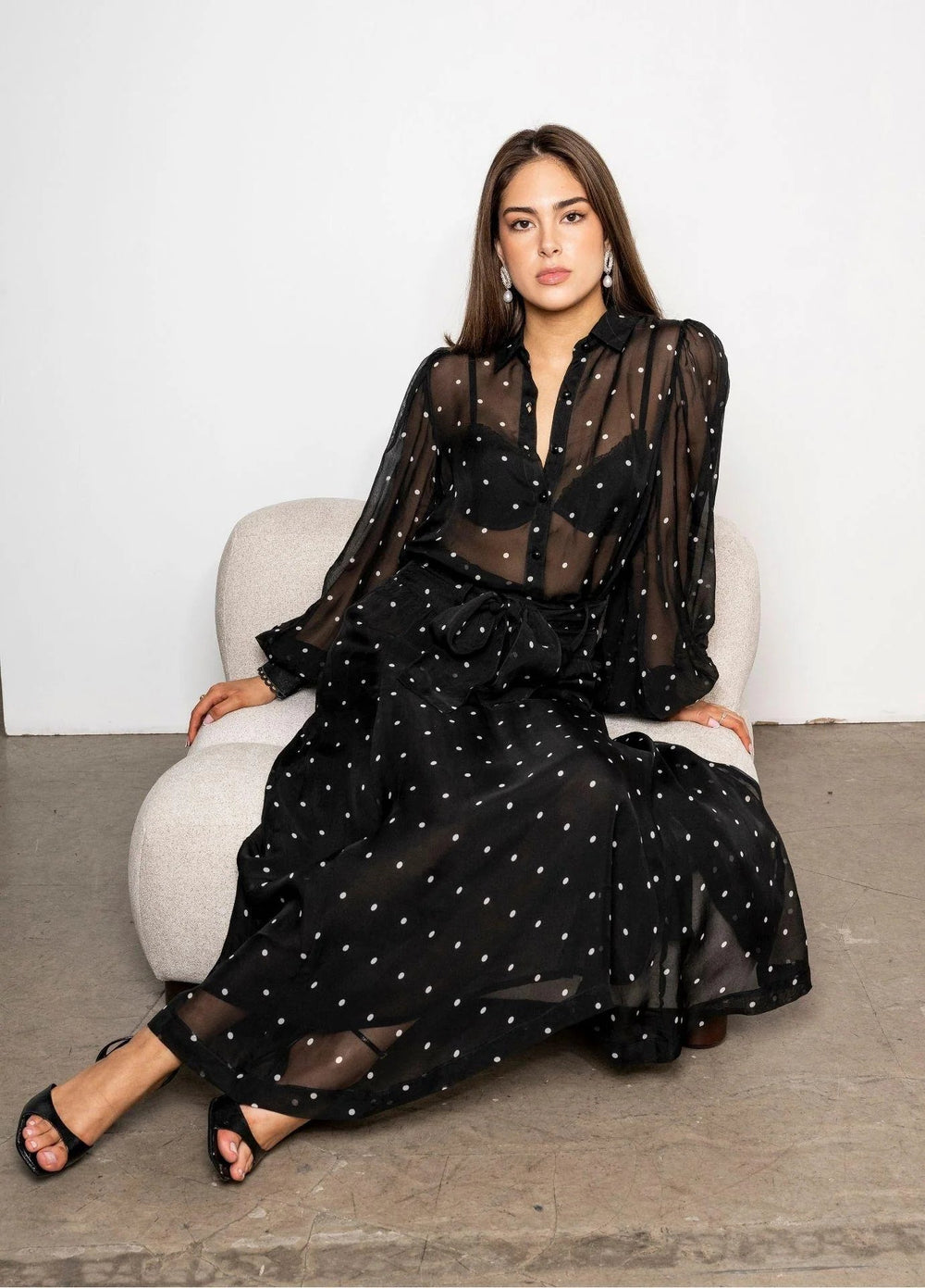 Vanja Skirt Black Pearl | Skjørt | Smuk