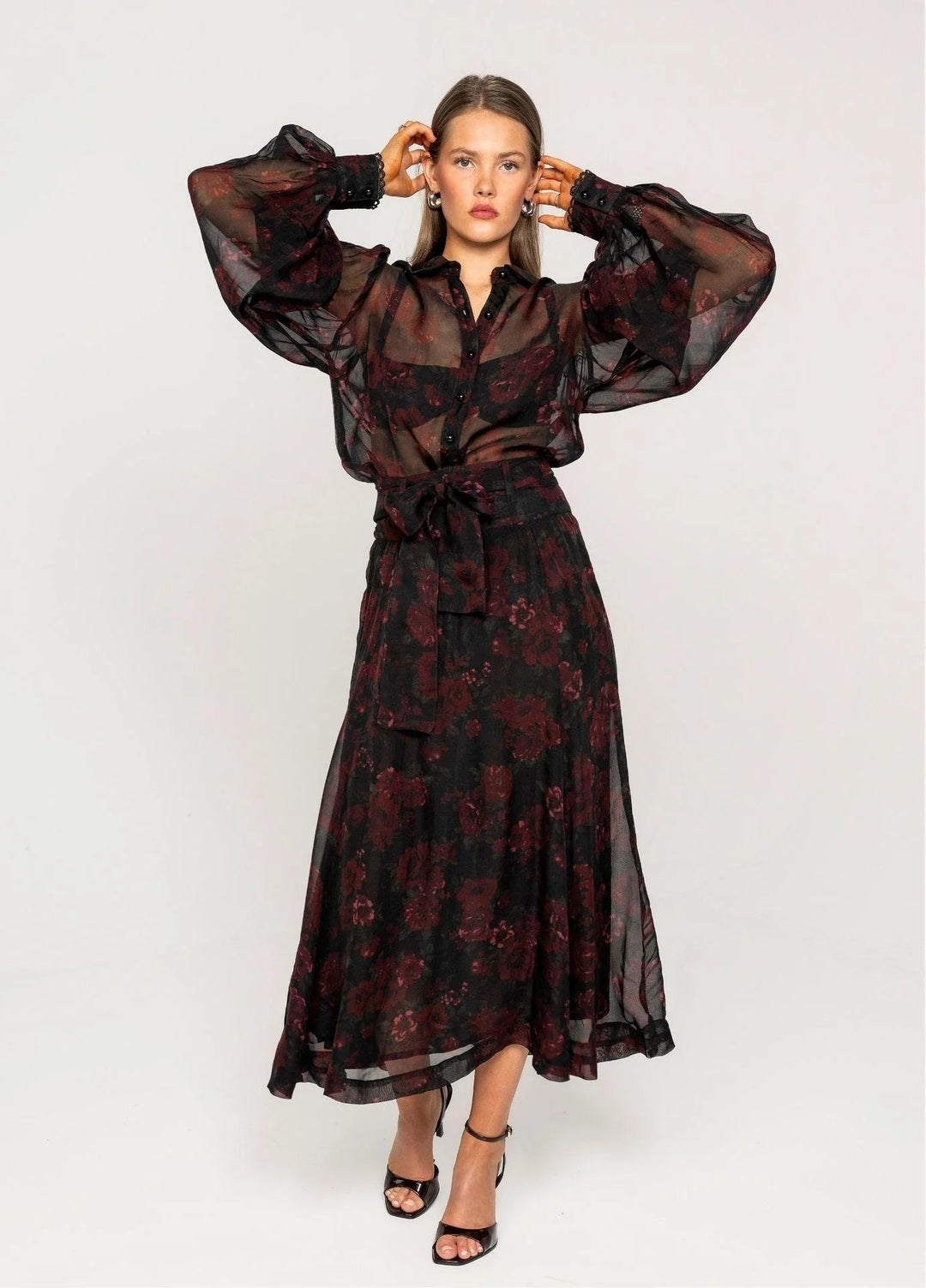 Vanja Skirt Black Romance | Skjørt | Smuk