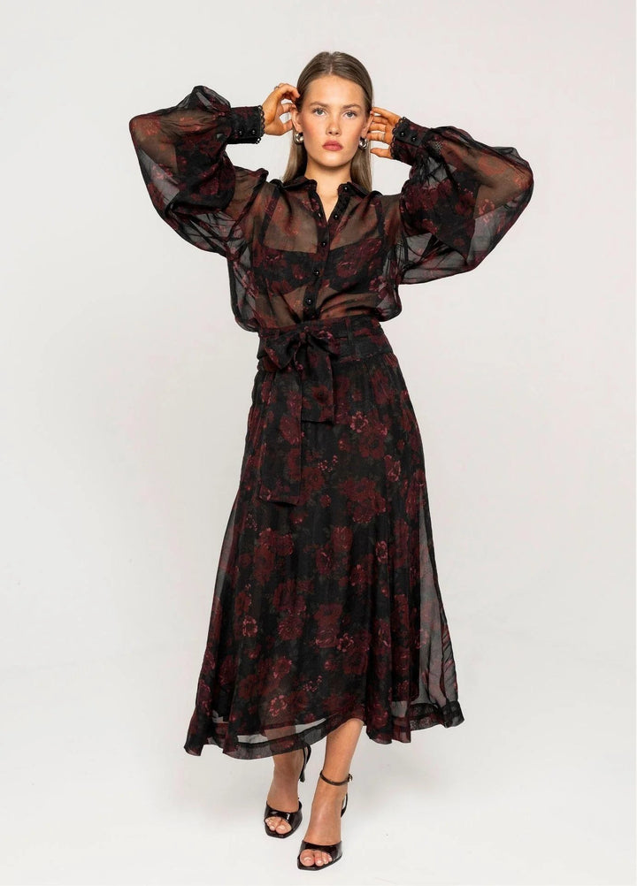 Vanja Skirt Black Romance | Skjørt | Smuk