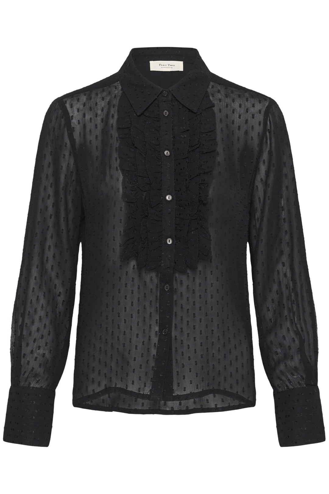 Vanora Shirt Black | Skjorter og bluser | Smuk