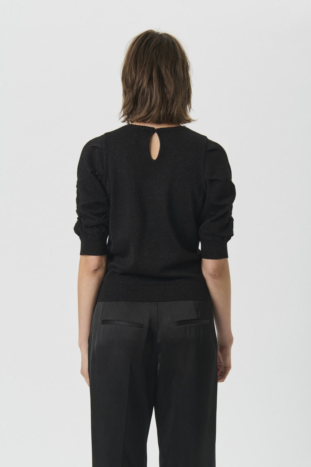 Varaia Pullover Black With Lurex | Genser | Smuk - Dameklær på nett