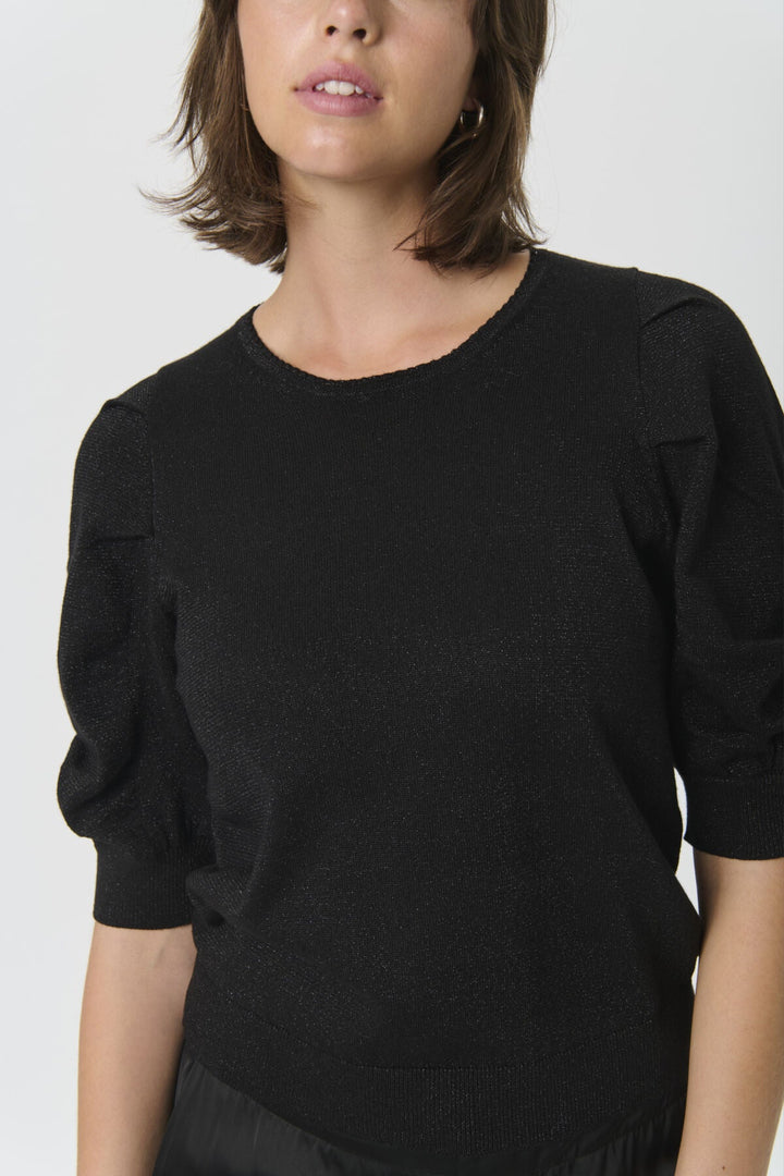 Varaia Pullover Black With Lurex | Genser | Smuk - Dameklær på nett