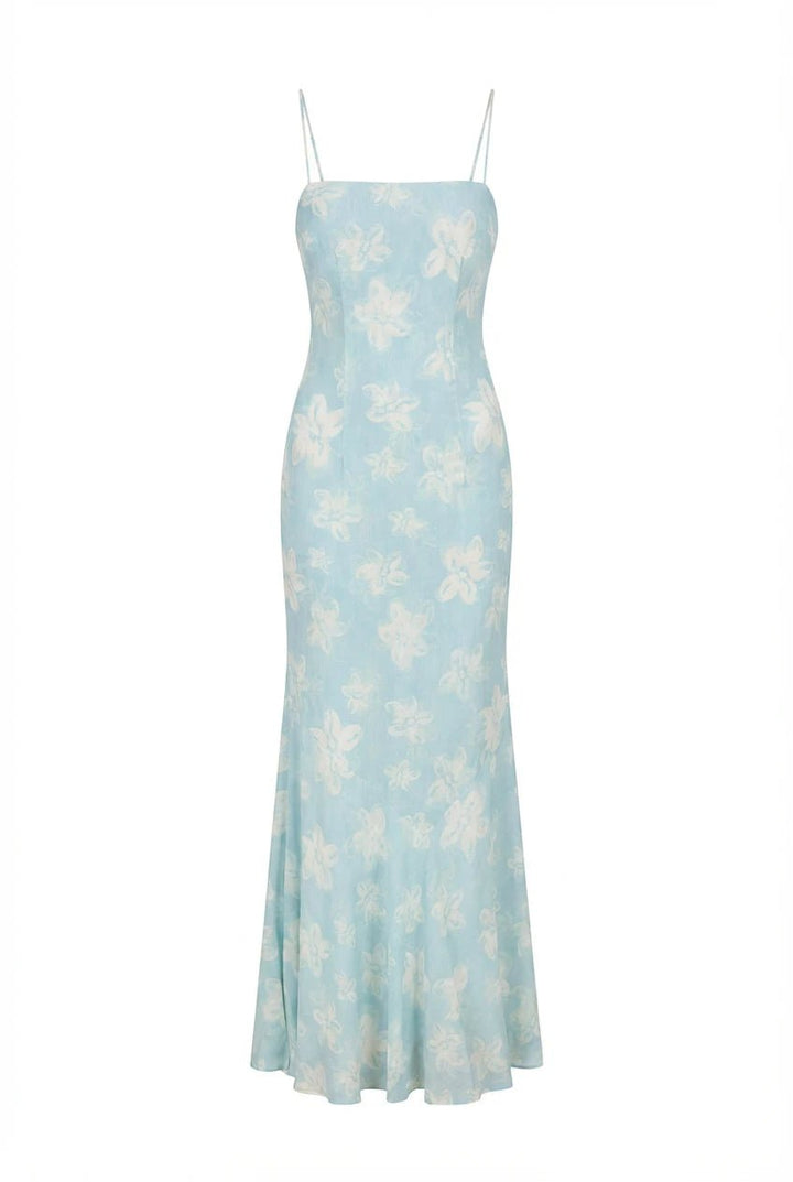 Varna Dress Tropical Blue | Kjoler | Smuk