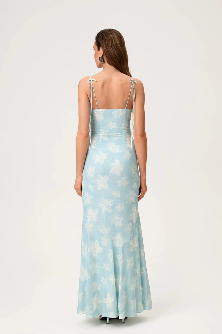 Varna Dress Tropical Blue | Kjoler | Smuk