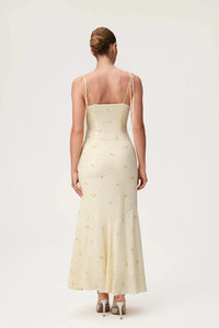 Varna Dress Yellow Rose