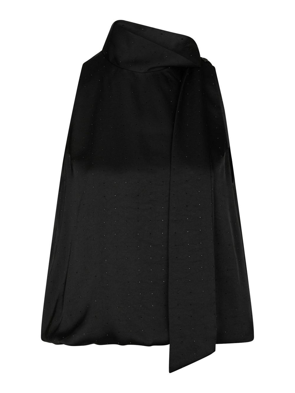 Veda Heavy Sateen Bedaz Top Black | Topper | Smuk