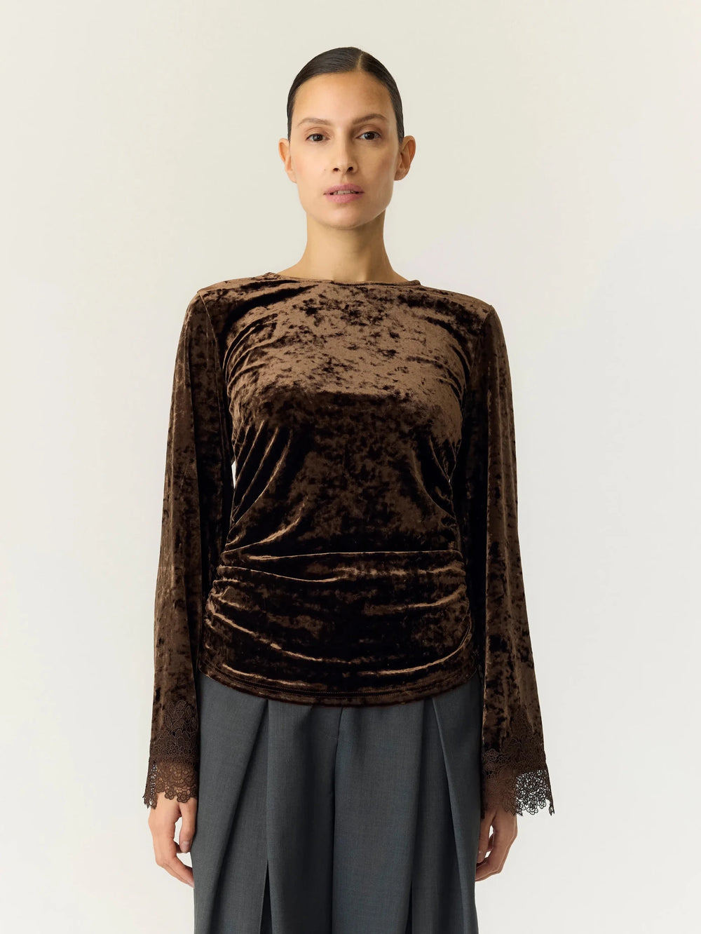 Vellia Ls Top Coffee Bean | Topper | Smuk