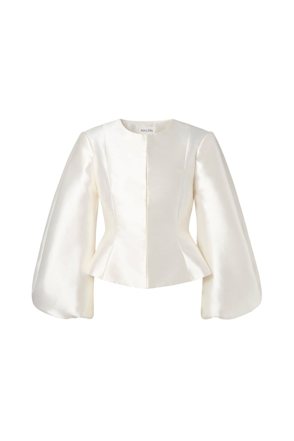 Vendela Balloon Sleeve Blouse Ivory | Skjorter og bluser | Smuk - Dameklær på nett