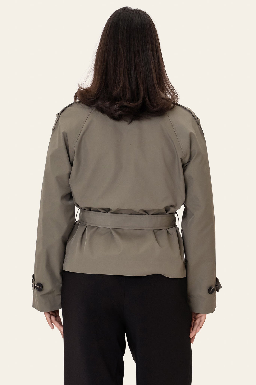 Vera Trenchcoat Green | Yttertøy | Smuk