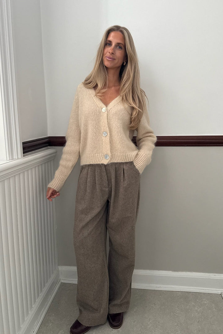 Vicky Cardigan Creme | Genser | Smuk - Dameklær på nett