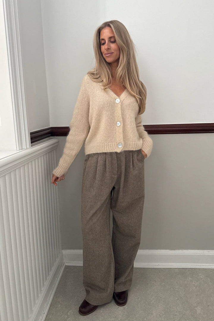 Vicky Cardigan Creme | Genser | Smuk - Dameklær på nett